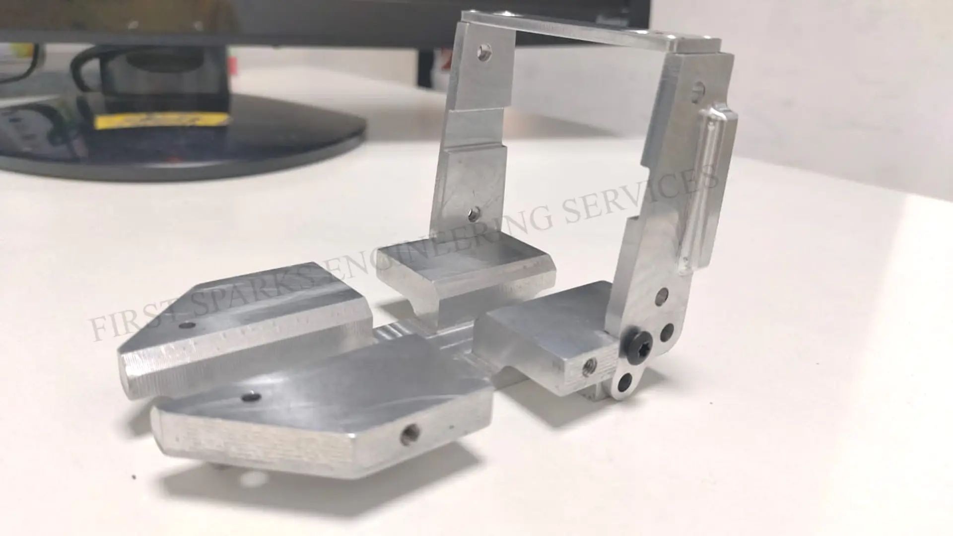 3D Printed Camera Lens Holder / Customised Aluminium Industrial Camera Mount