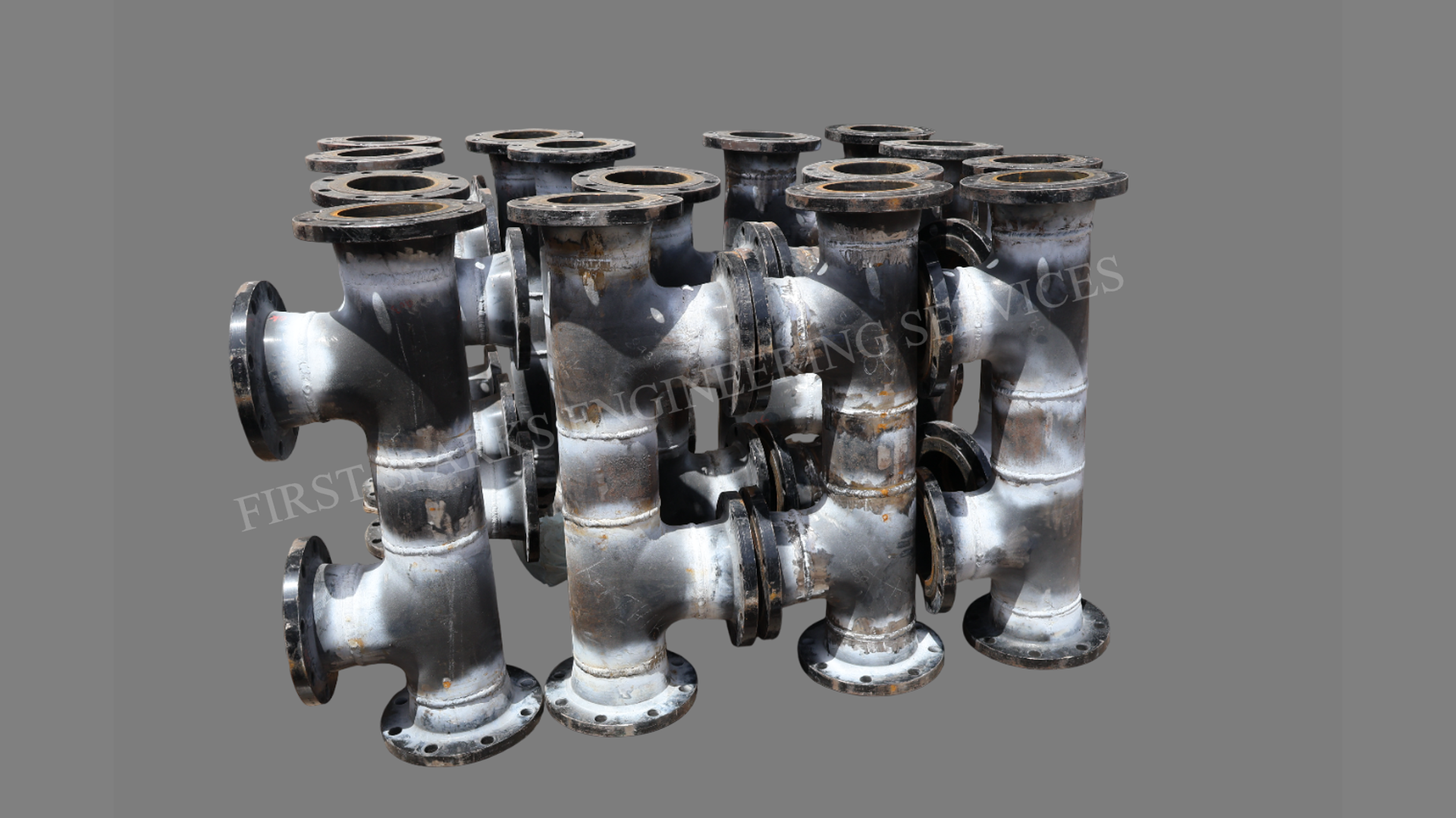 Oil & Gas Piping Spool With Hydro Test MPI & UT